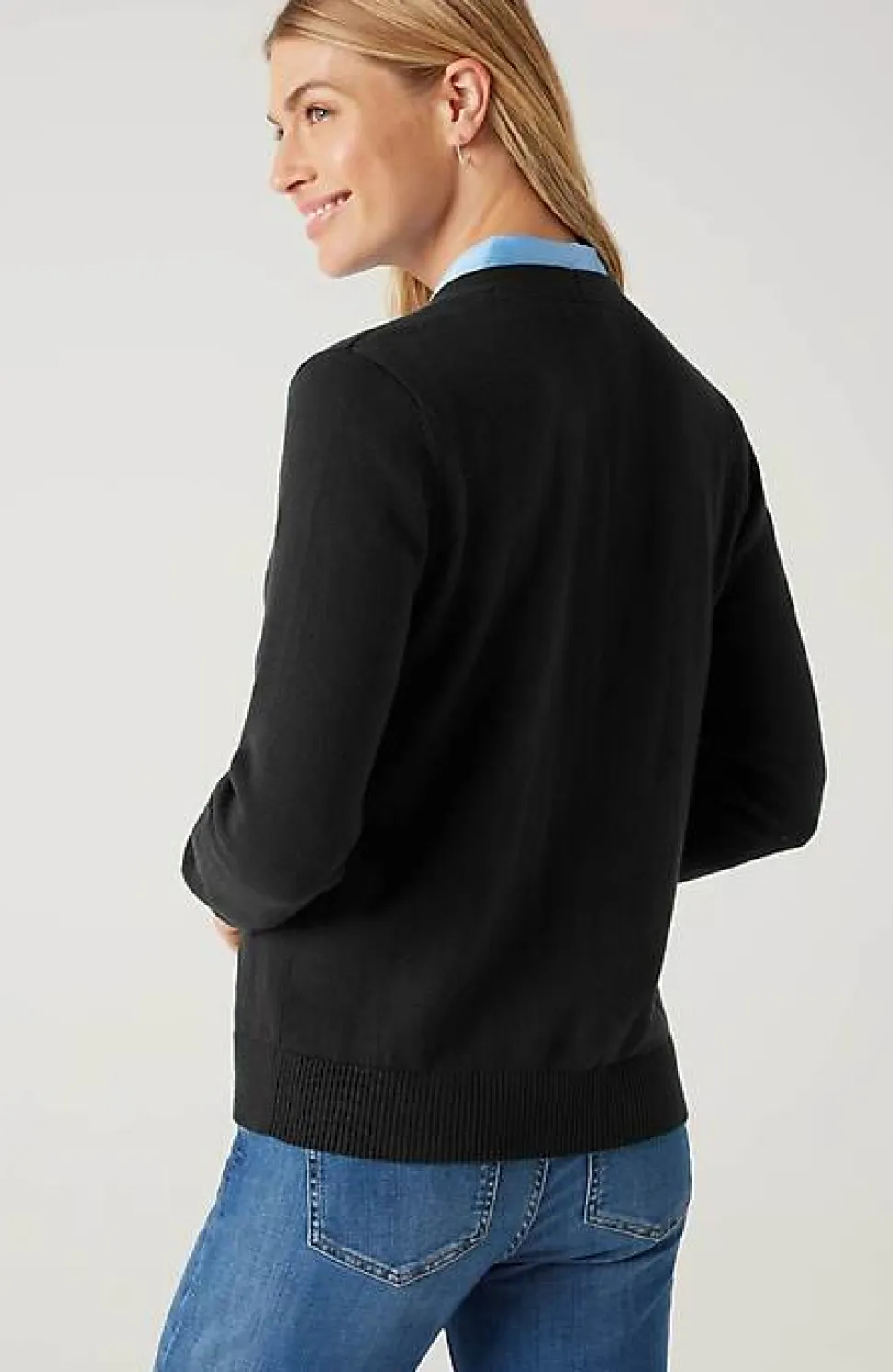 Bejeweled-Buttons Cardi | Jjill