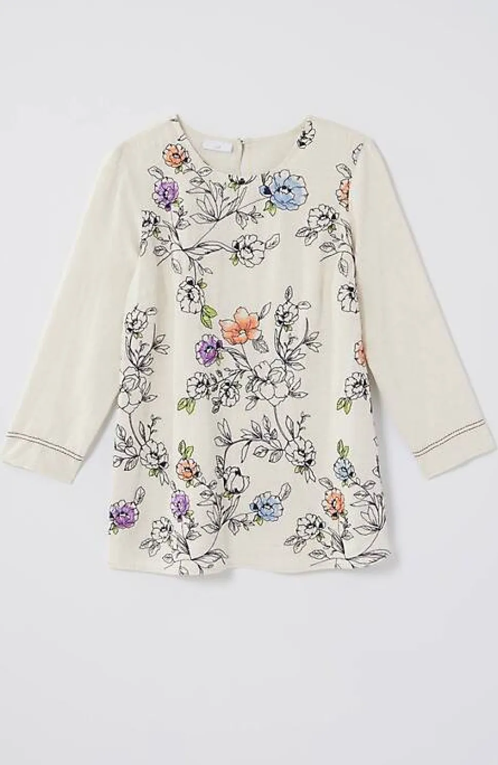 Botanical Gardens Embroidered Top | Jjill