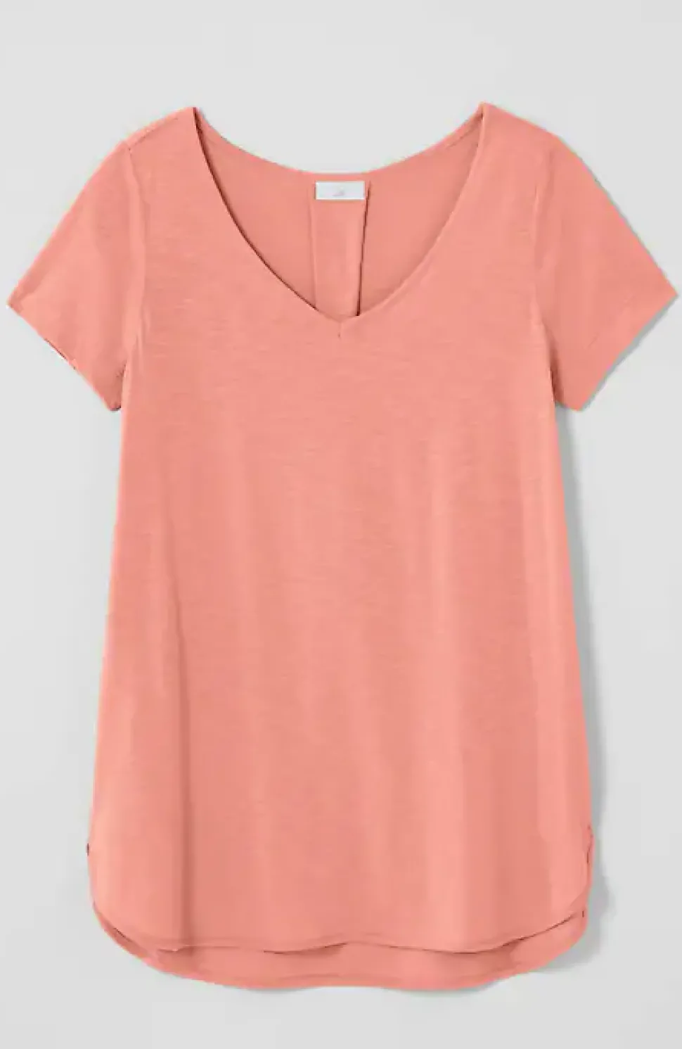 Cotton And Tencel Modal Shirttail Tunic | Jjill