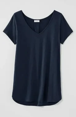 Cotton And Tencel Modal Shirttail Tunic | Jjill