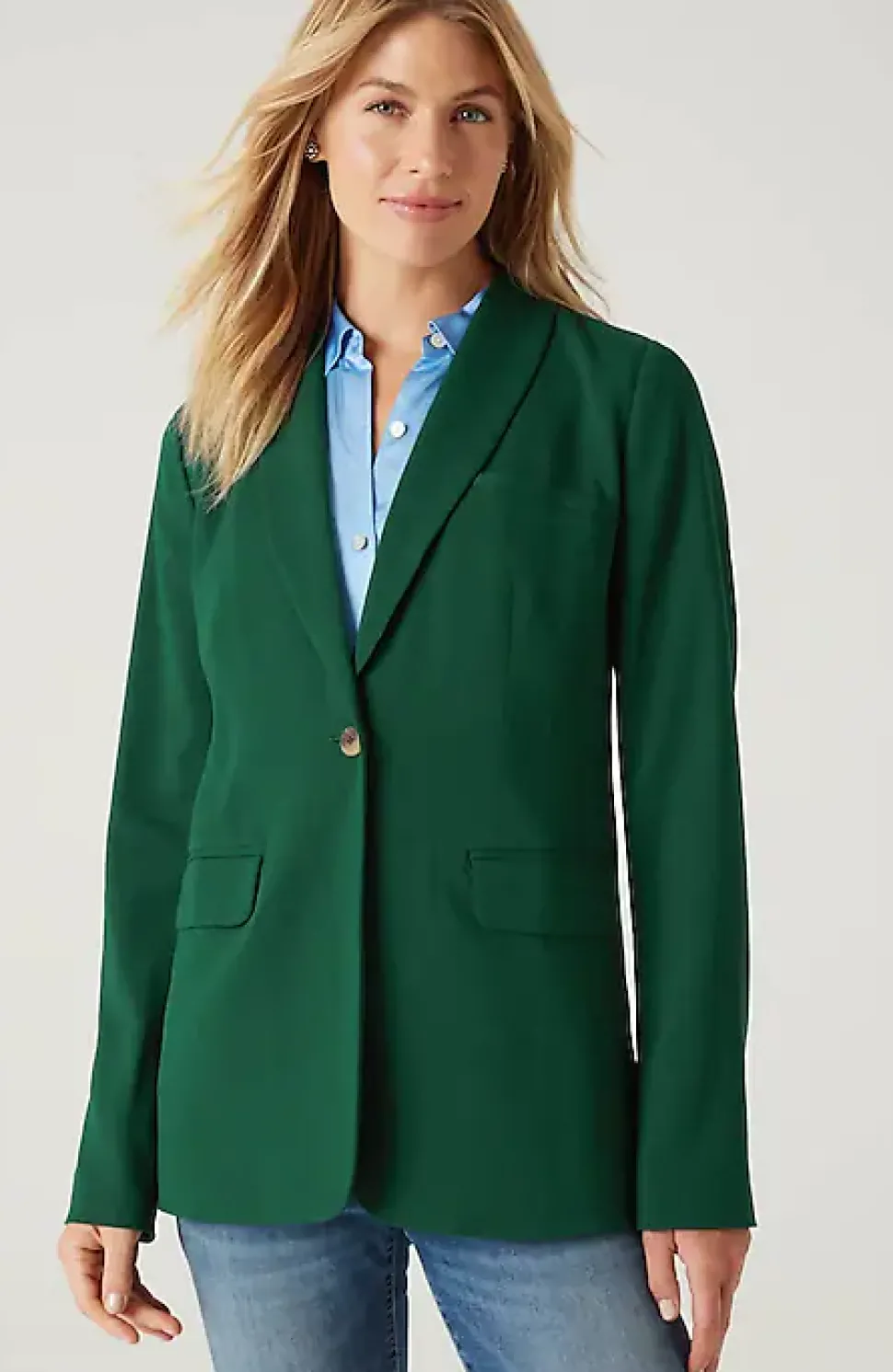 Crepe Blazer | Jjill