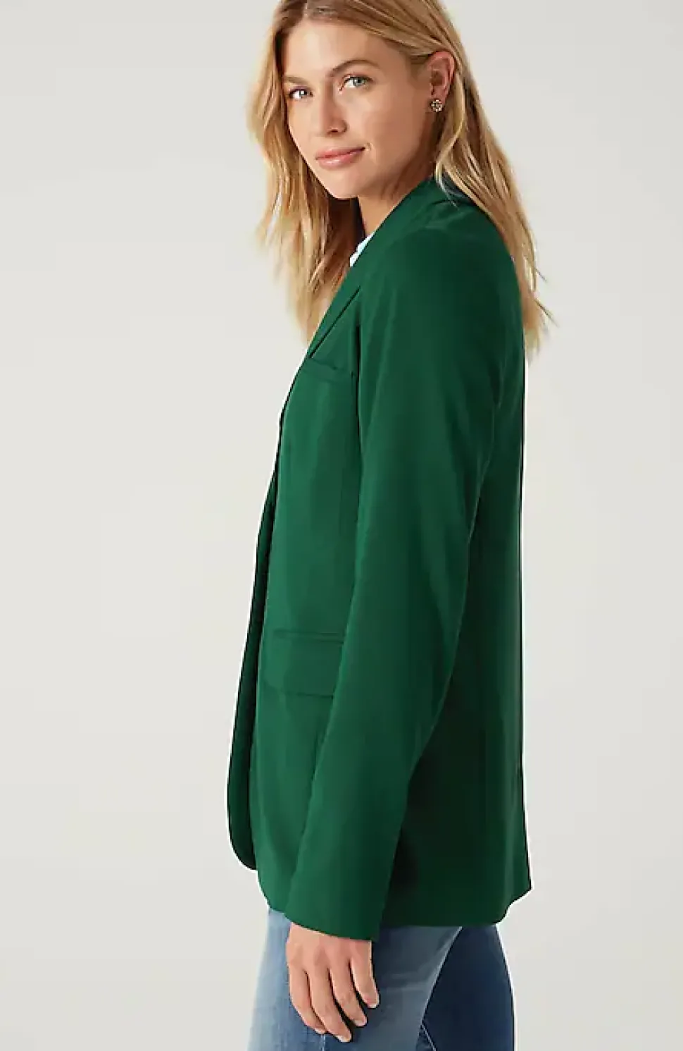 Crepe Blazer | Jjill
