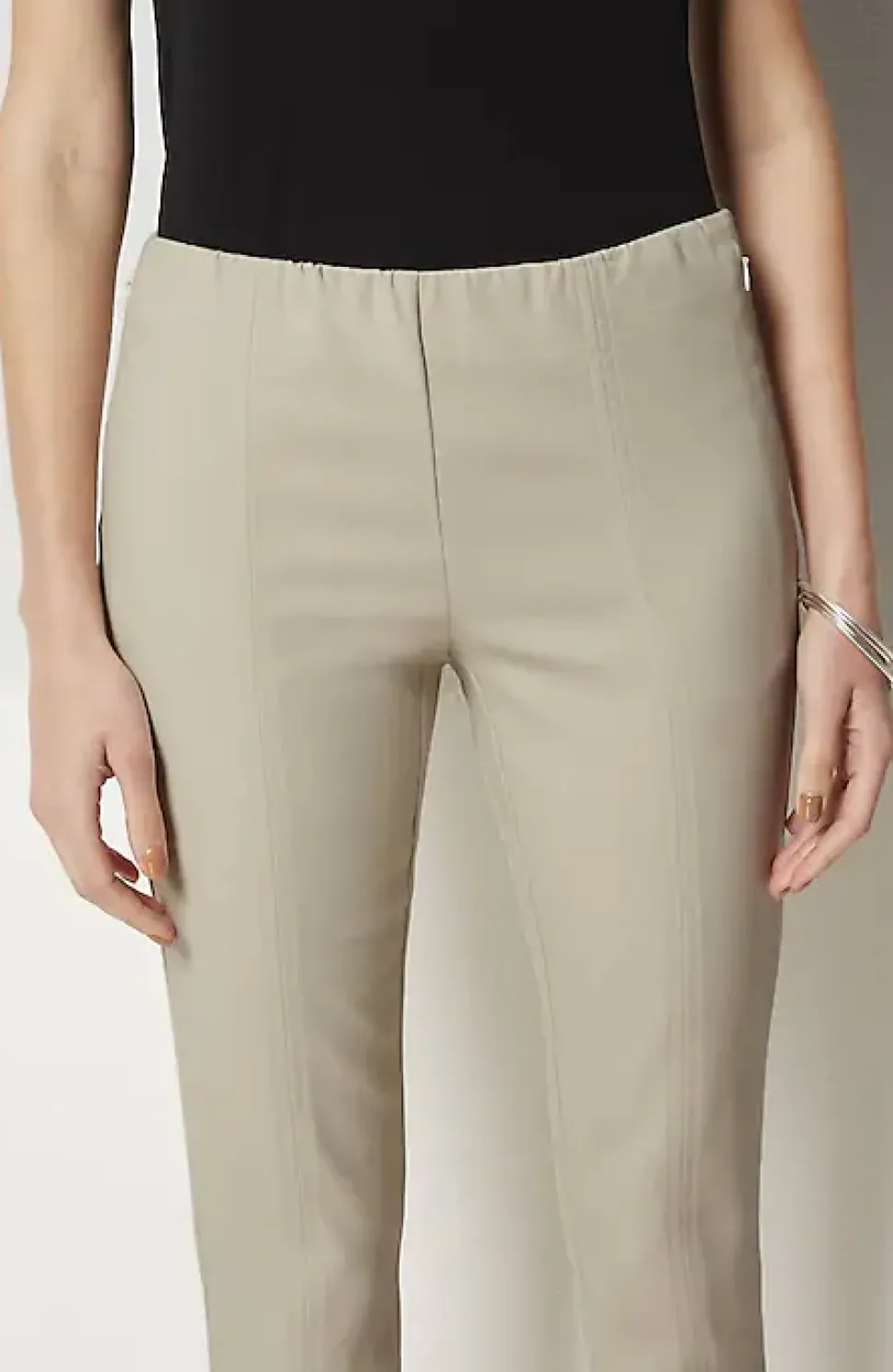 Essential Cotton-Stretch Pants | Jjill