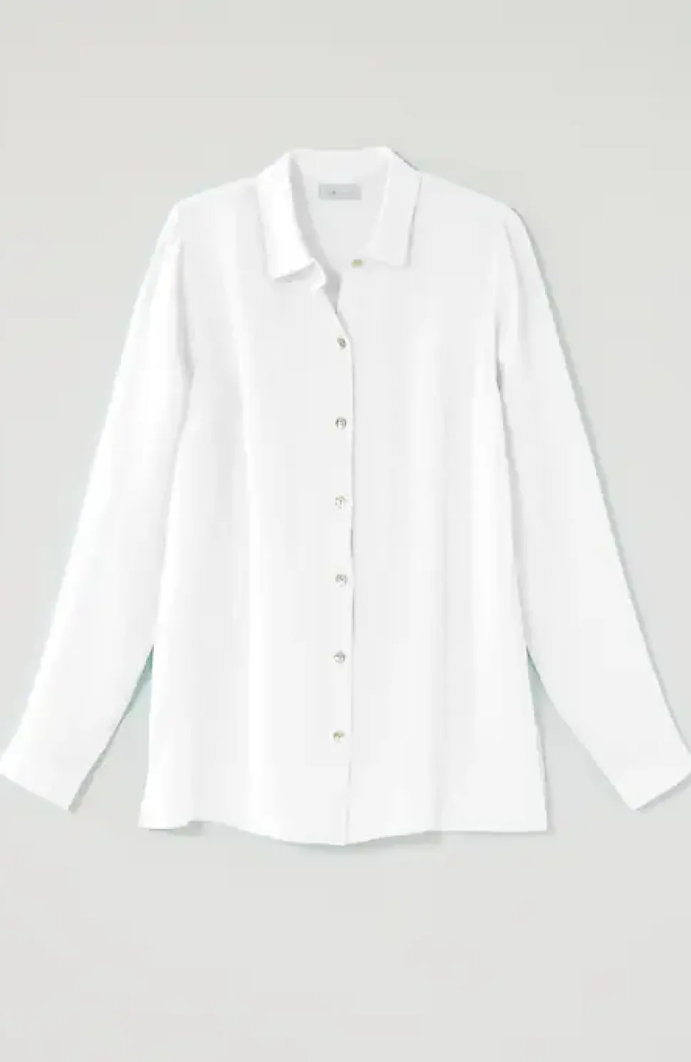 Everyday Linen Button-Front Shirt | Jjill