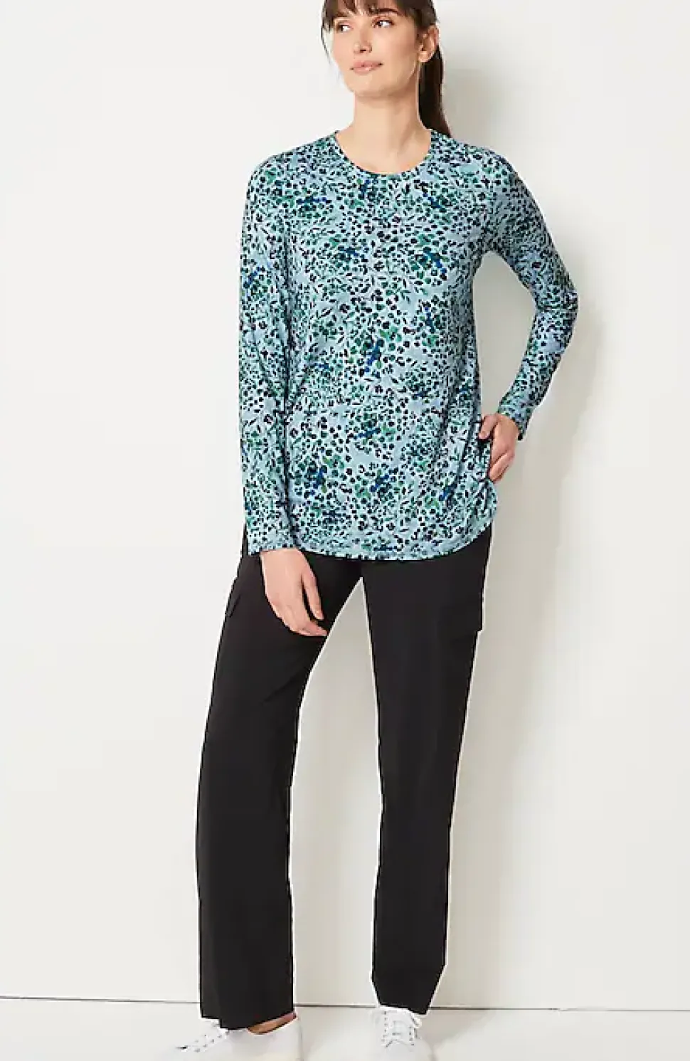 Fit Performance Long-Sleeve Tee | Jjill