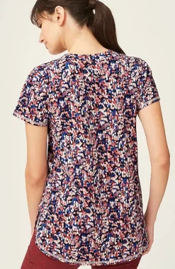 Fit Progress Pima-Stretch Shirttail Tee| Jjill