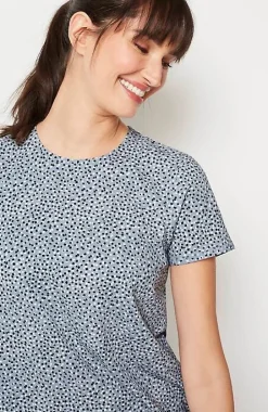 Fit Progress Pima-Stretch Shirttail Tee| Jjill