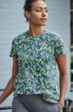 Fit Progress Pima-Stretch Shirttail Tee| Jjill