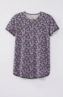 Fit Progress Pima-Stretch Shirttail Tee| Jjill
