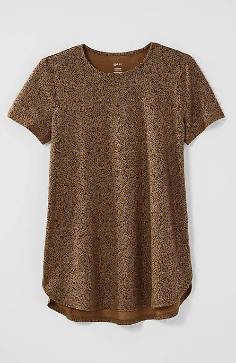 Fit Progress Pima-Stretch Shirttail Tee| Jjill