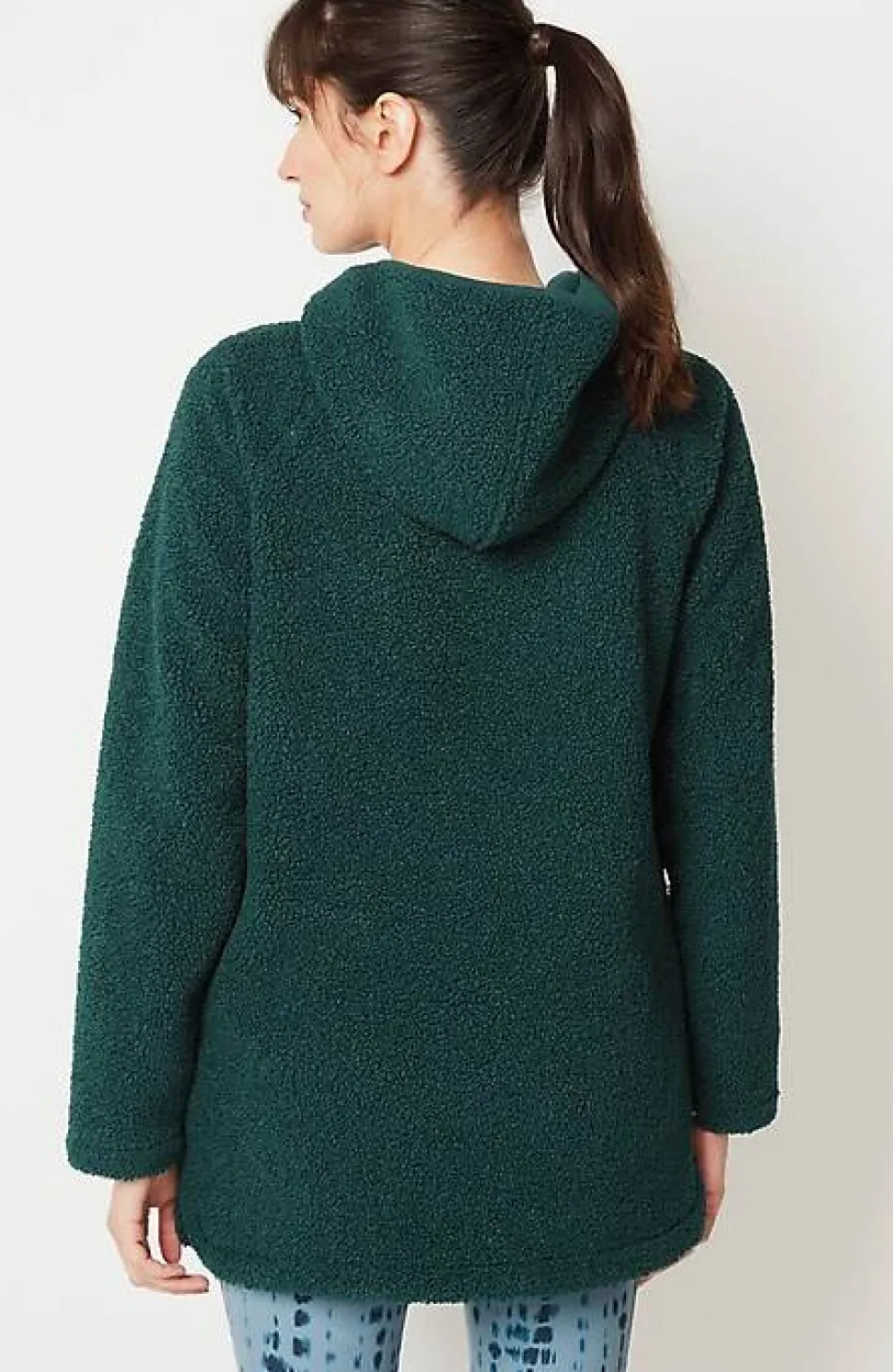 Fit Sherpa Hooded Jacket | Jjill
