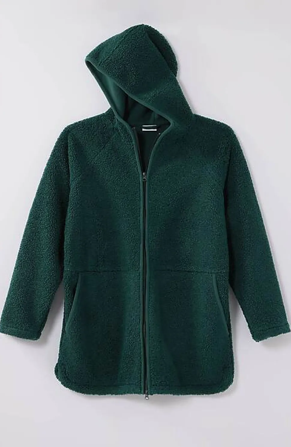 Fit Sherpa Hooded Jacket | Jjill