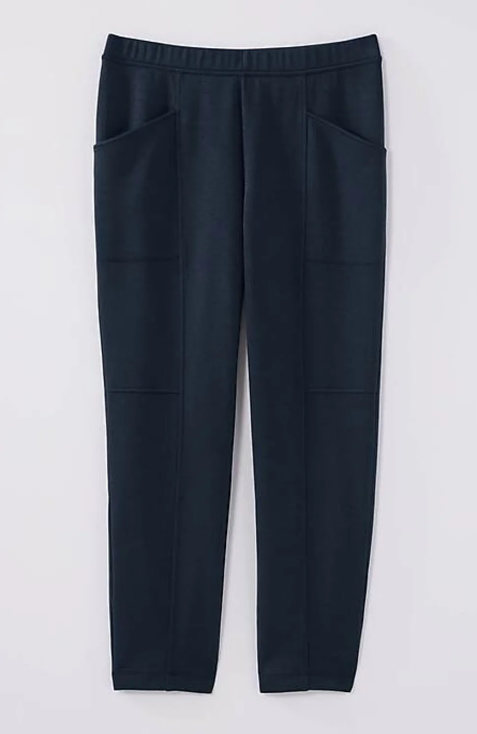 Fit Sleek Double-Knit Seamed Crops | Jjill