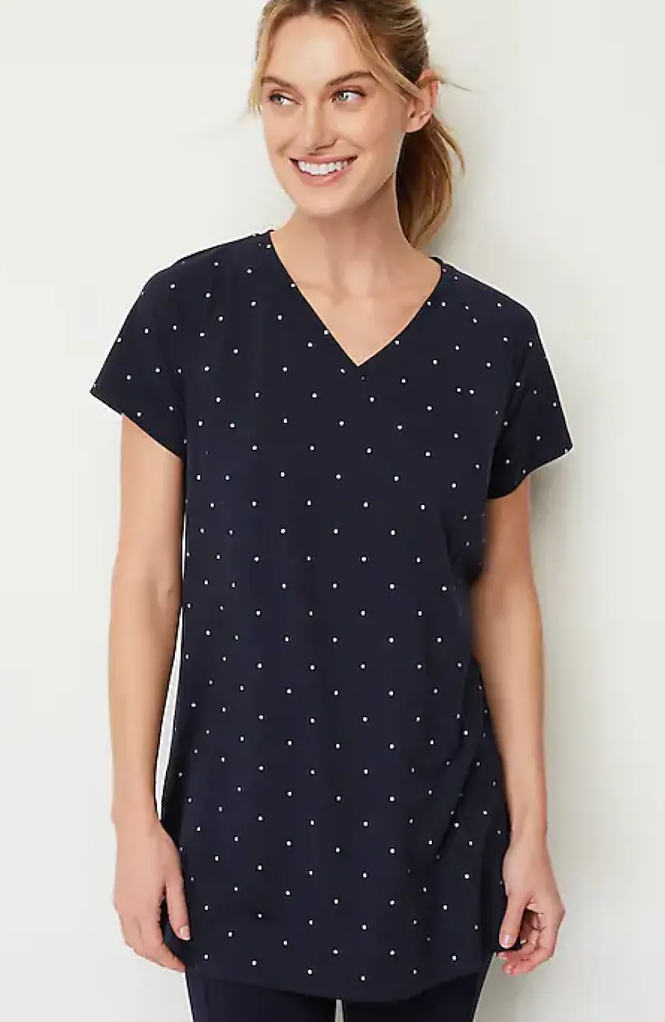 Fit Supreme-Stretch Seamed Tunic | Jjill