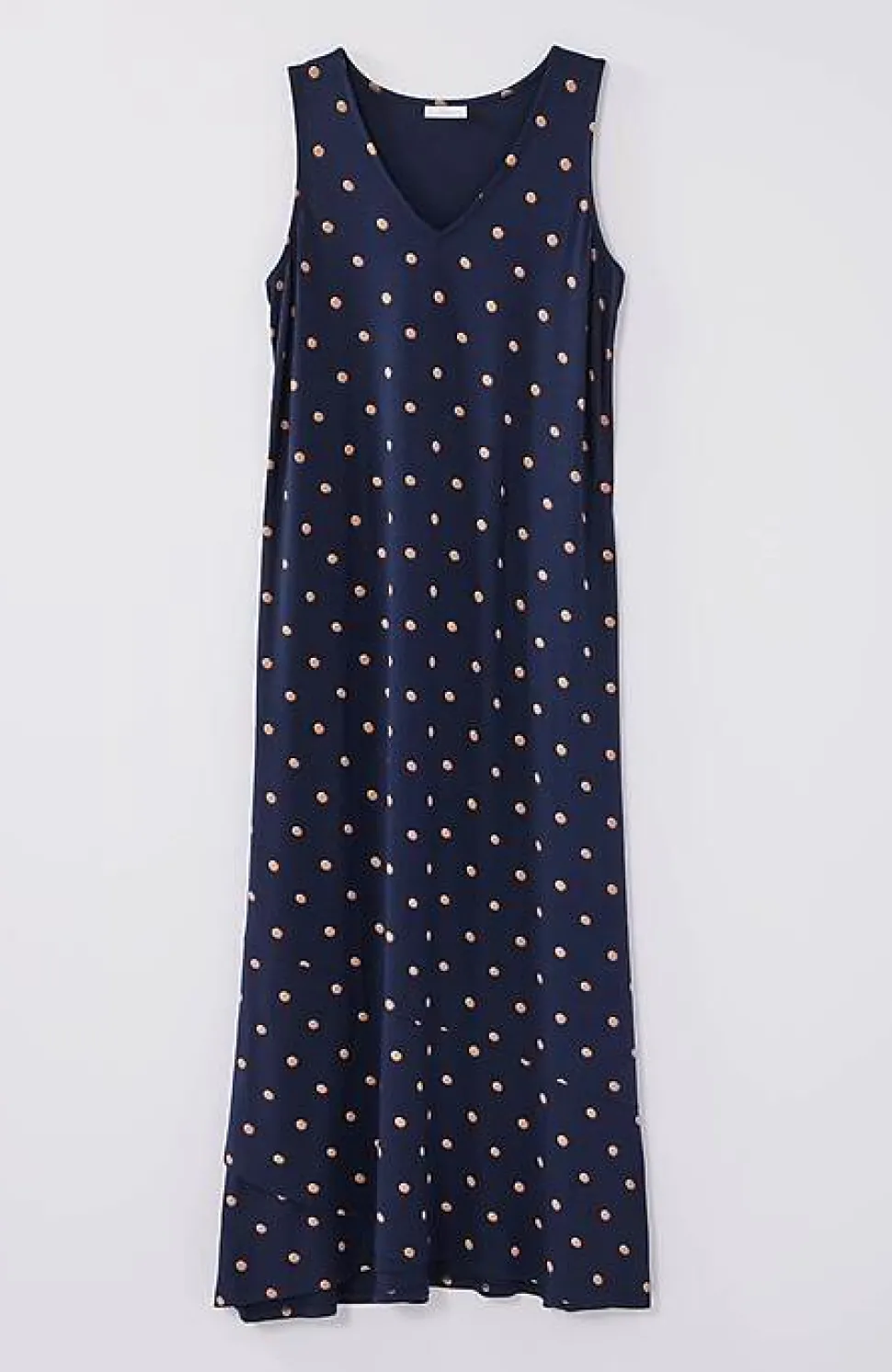 Flounced-Hem Midi Dress | Jjill