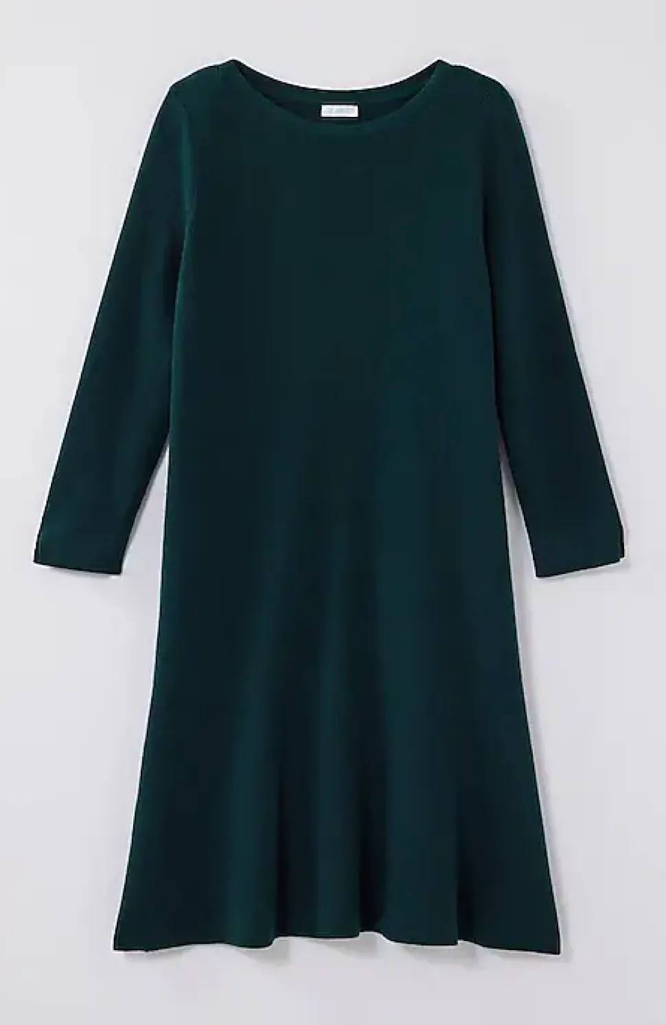 Flounced-Hem Sweater Dress | Jjill