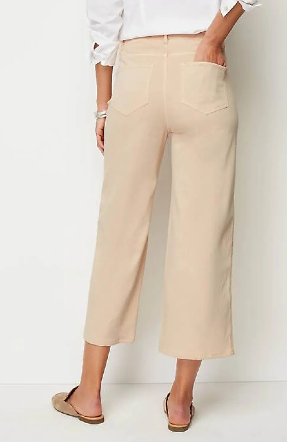 High-Rise Button-Fly Jeans | Jjill
