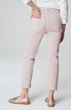 High-Rise Fringe-Hem Crops | Jjill