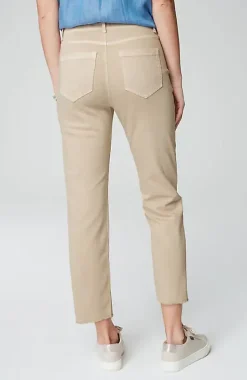 High-Rise Fringe-Hem Crops | Jjill