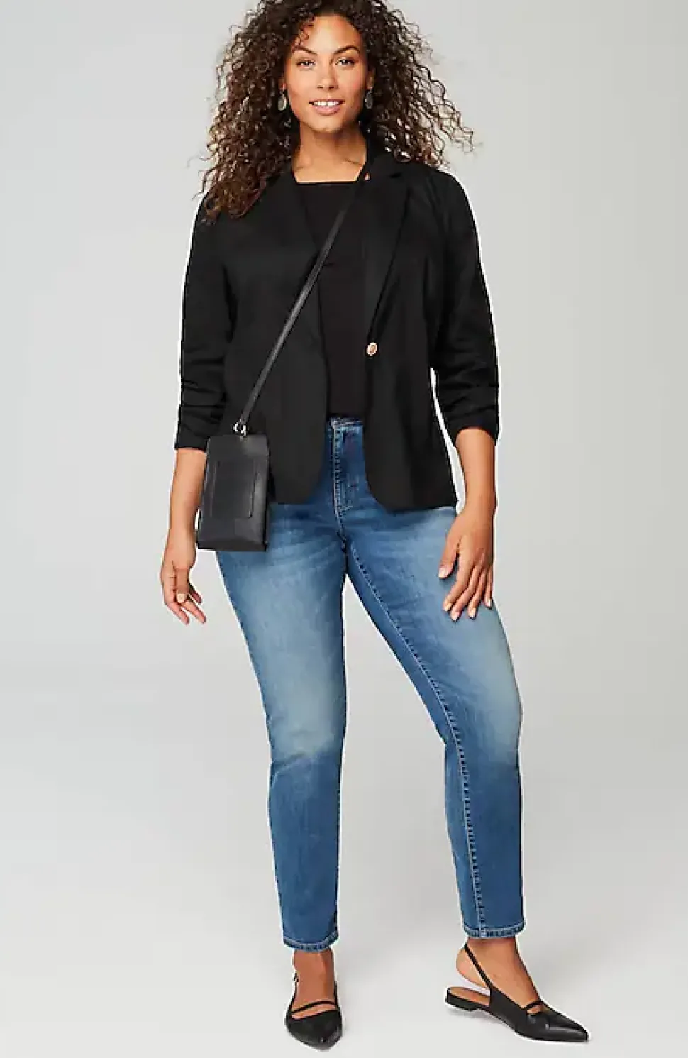 Linen Blazer | Jjill