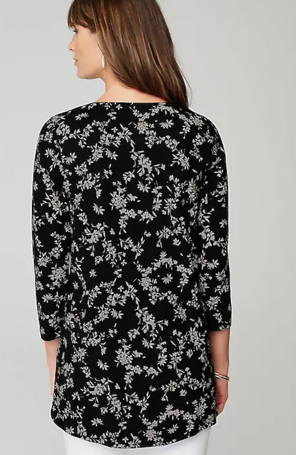 Luxe Supima® A-Line Tunic | Jjill