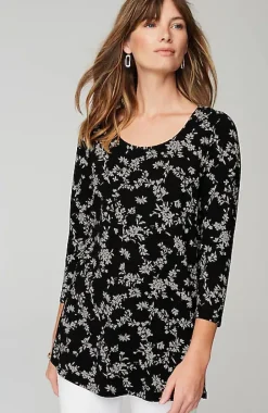 Luxe Supima® A-Line Tunic | Jjill
