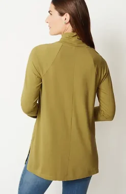 Luxe Supima® Everyday Turtleneck Tunic | Jjill