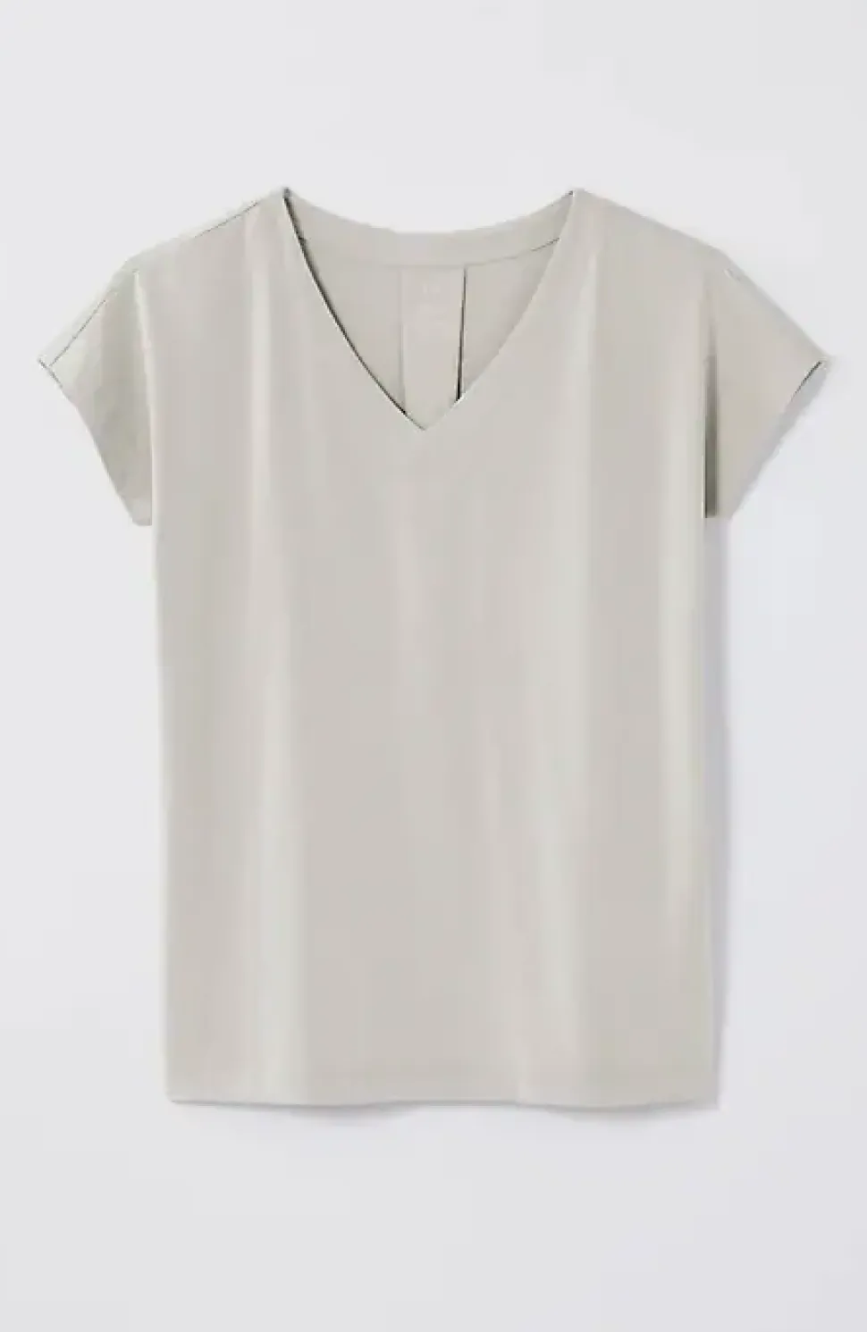Luxe Supima® Pleat-Back Tee | Jjill