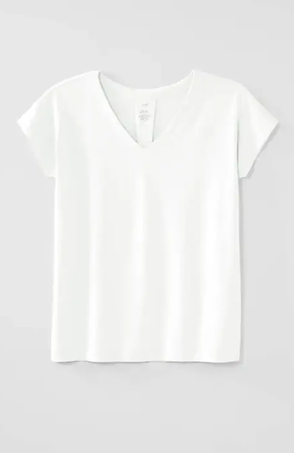 Luxe Supima® Pleat-Back Tee | Jjill