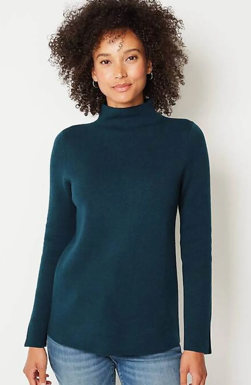 Majestic Funnel-Neck Sweater | Jjill