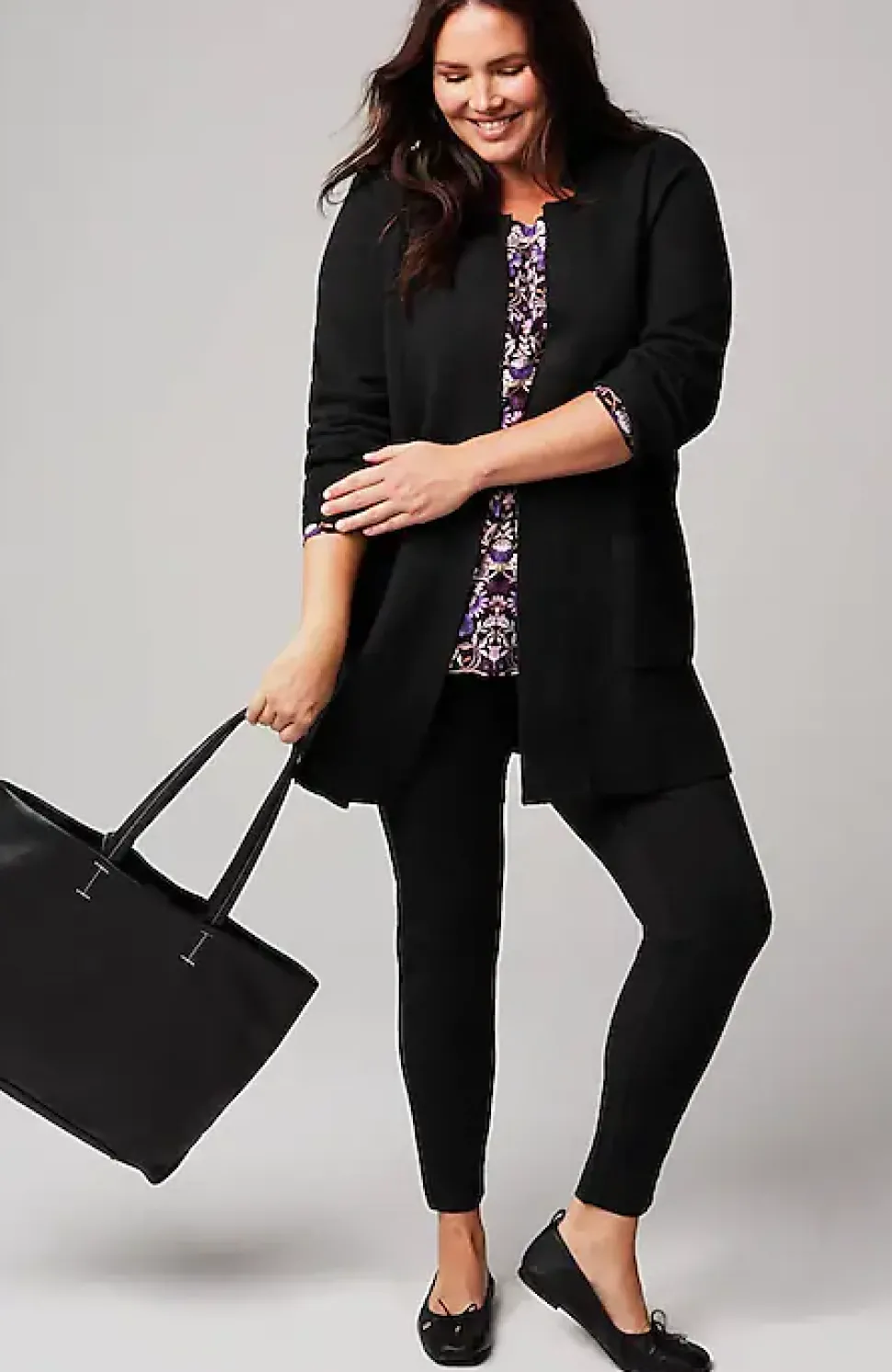 Majestic Open-Front Cardi | Jjill