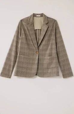 Mendocino Plaid Blazer | Jjill