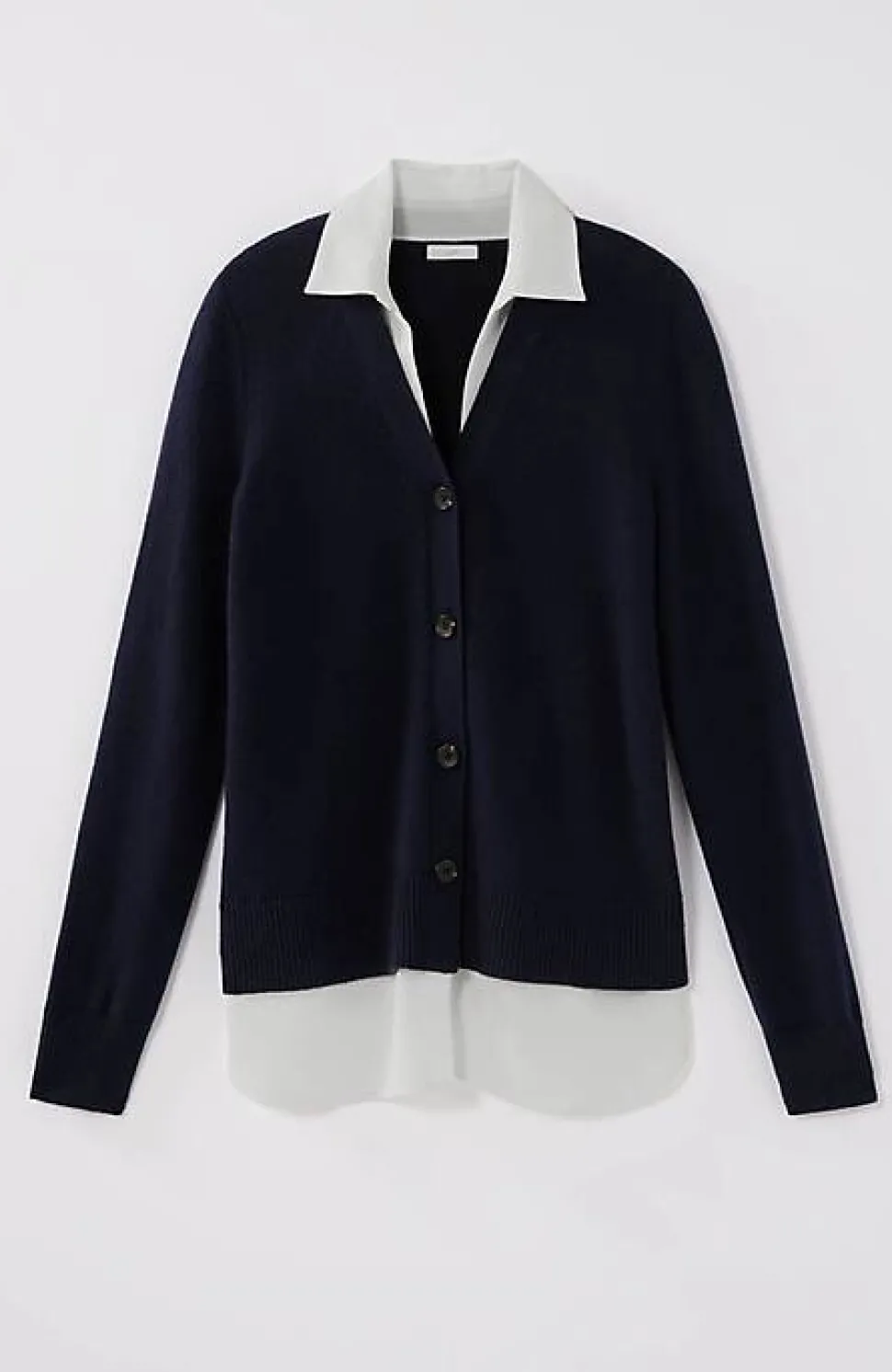 Mixed-Media Cardi | Jjill