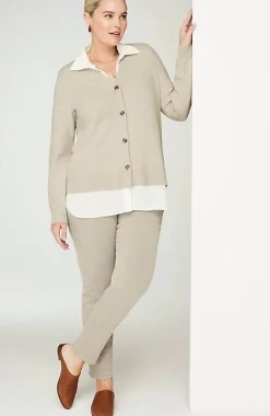 Mixed-Media Cardi | Jjill
