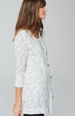 Multi-Tweed Lightweight Cardi | Jjill