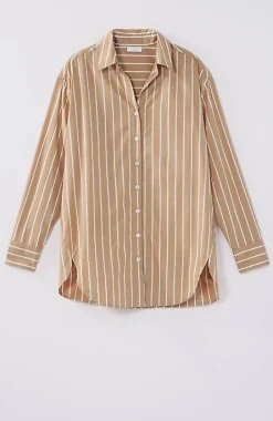 Oversized Cotton Poplin Tunic | Jjill