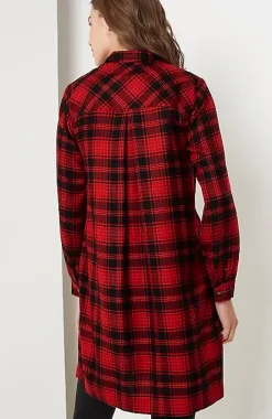Plaid Shirtdress | Jjill