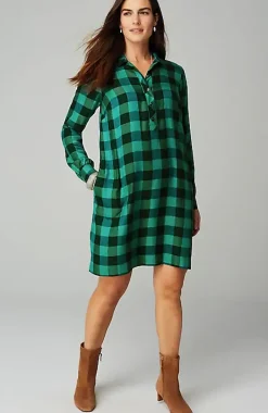 Plaid Shirtdress | Jjill