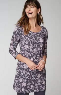 Pure Jill Ballet-Sleeve Tunic | Jjill