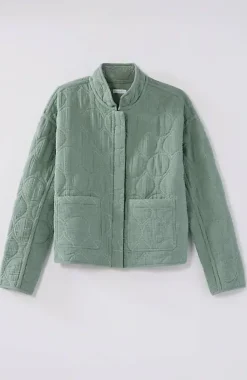 Pure Jill Double-Gauze Quilted Jacket | Jjill