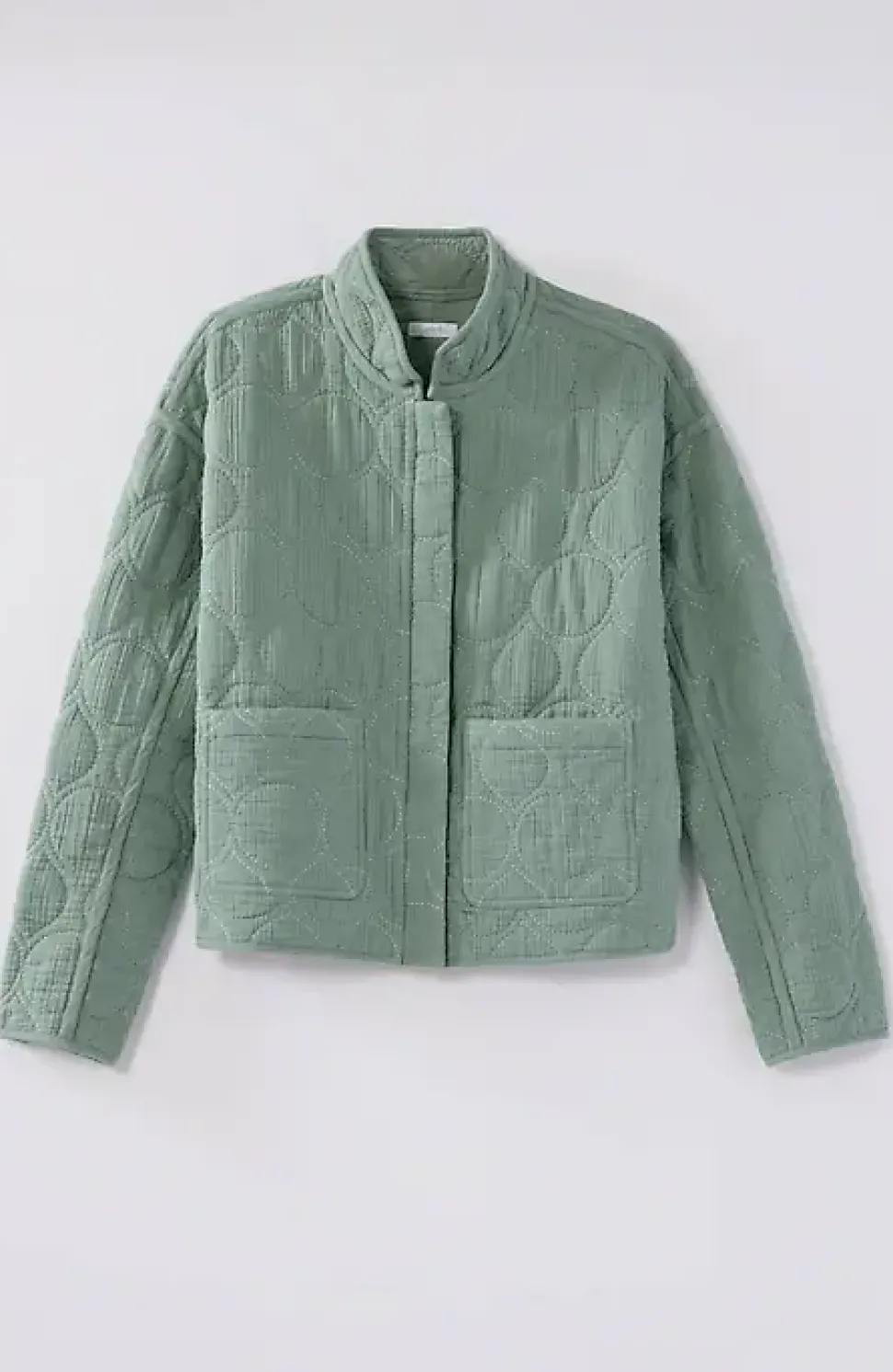 Pure Jill Double-Gauze Quilted Jacket | Jjill