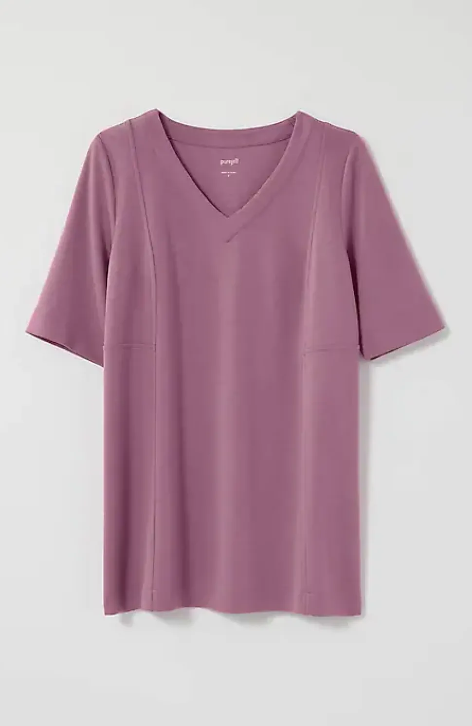 Pure Jill Double-Knit Seamed Tunic | Jjill