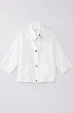 Pure Jill Linen Cropped Jacket | Jjill