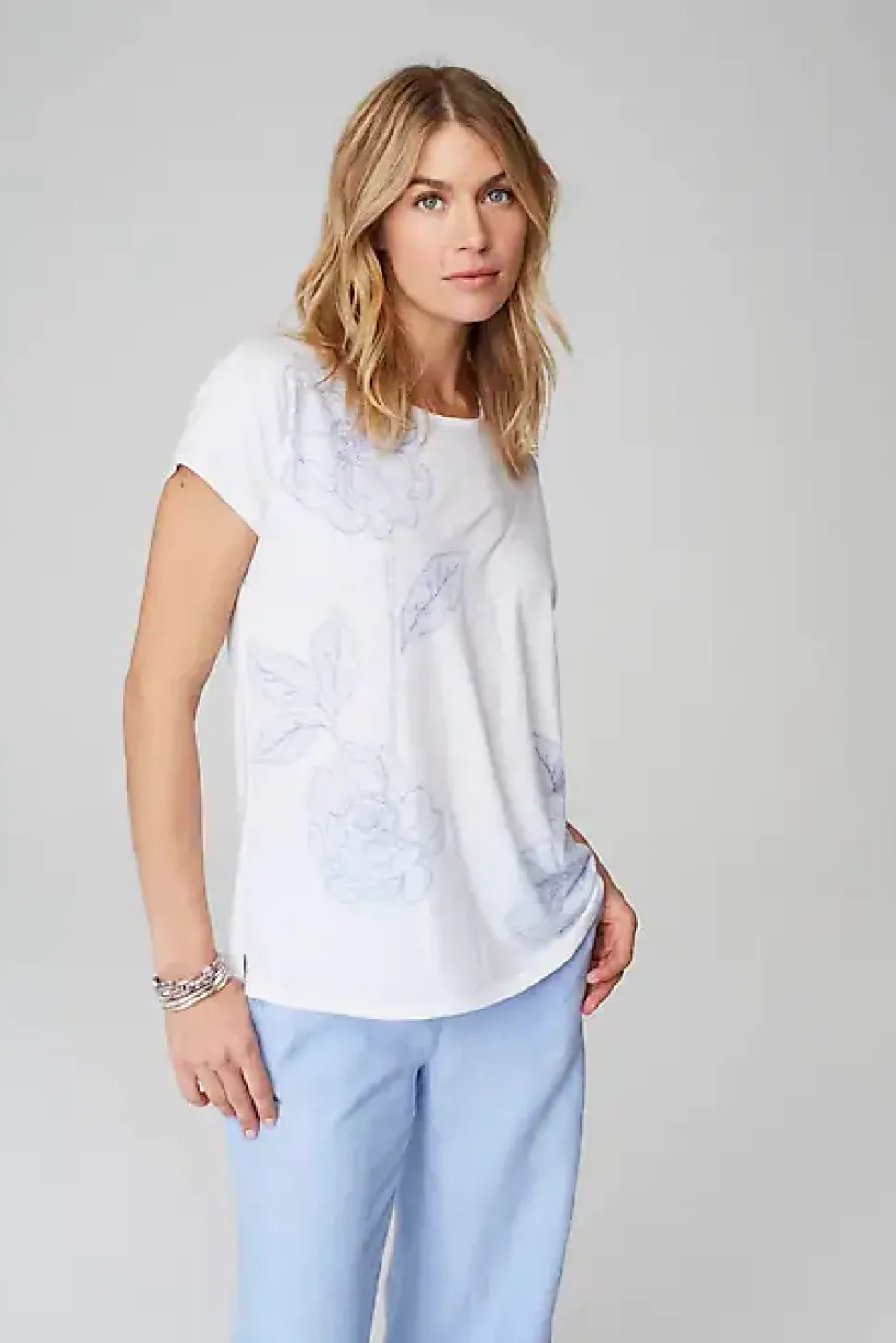 Relaxed Dolman-Sleeve Tee | Jjill