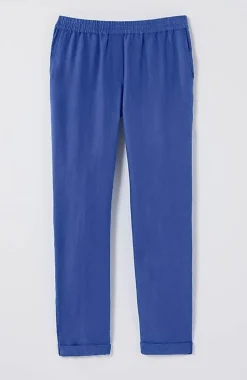 Relaxed Linen Straight-Leg Pants | Jjill