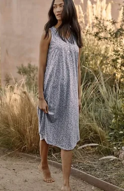 Sleep Ultrasoft Henley Gown | Jjill