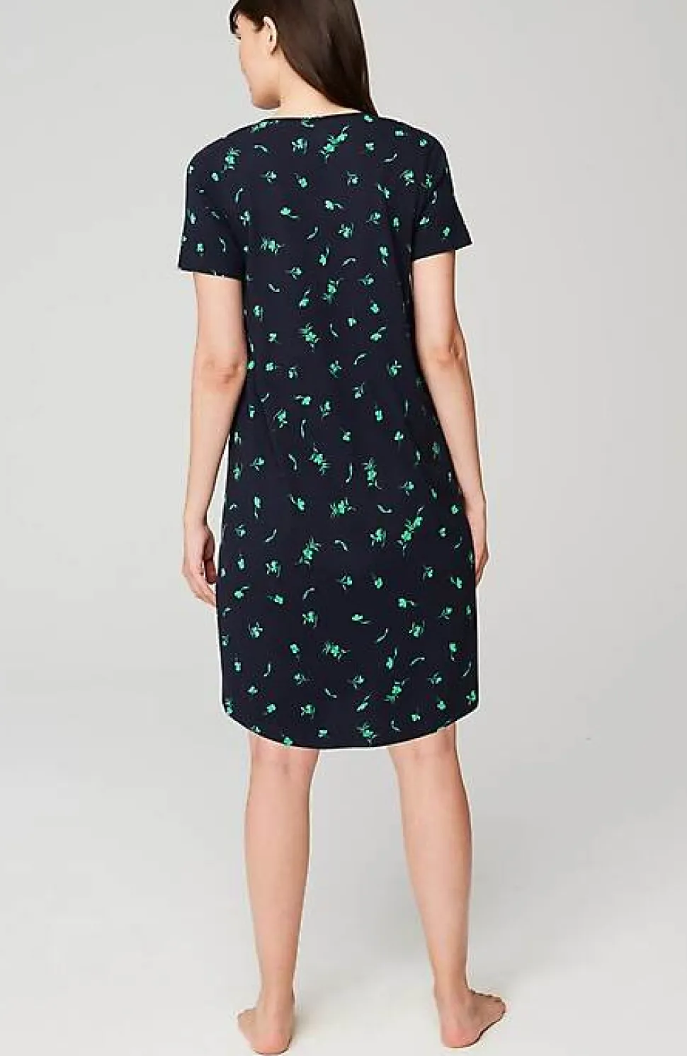 Sleep Ultrasoft Patch-Pocket Gown | Jjill