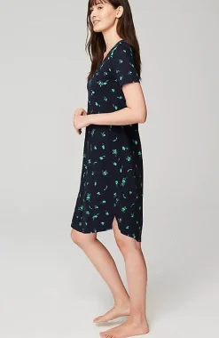 Sleep Ultrasoft Patch-Pocket Gown | Jjill