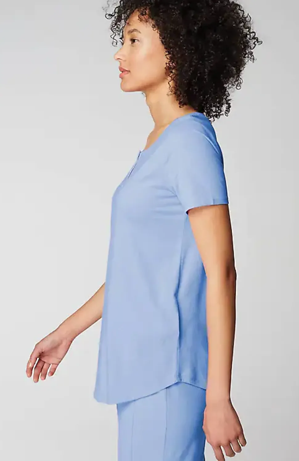 Sleep Ultrasoft Short-Sleeve Henley | Jjill