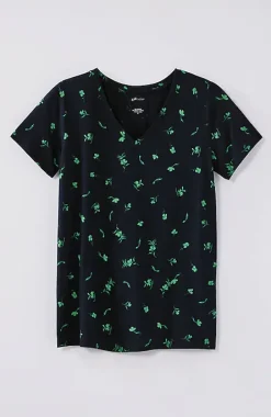 Sleep Ultrasoft V-Neck Tee | Jjill